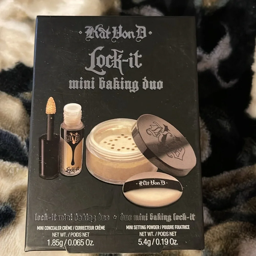 Kat Von D Lock-It Medium 27 Warm Mini Baking Duo